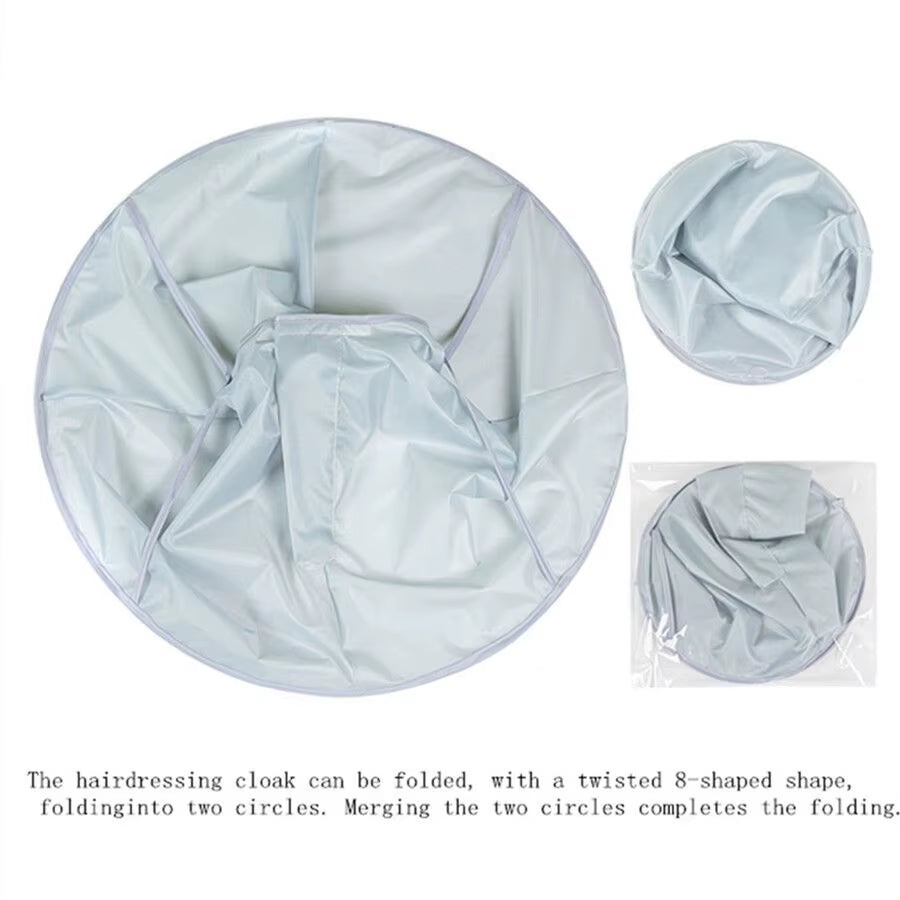Medium Hairdressing Release Hair Dyeing Breathable Household Hairdressing Release Adult Foldable Haircut Cape Haircutting Tools