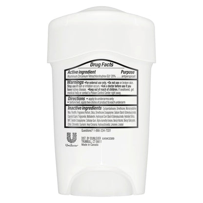 Degree Clinical Protection Antiperspirant Deodorant 72-Hour Sweat & Odor Protection 5-In-1 Antiperspirant for Women 1.7 Oz
