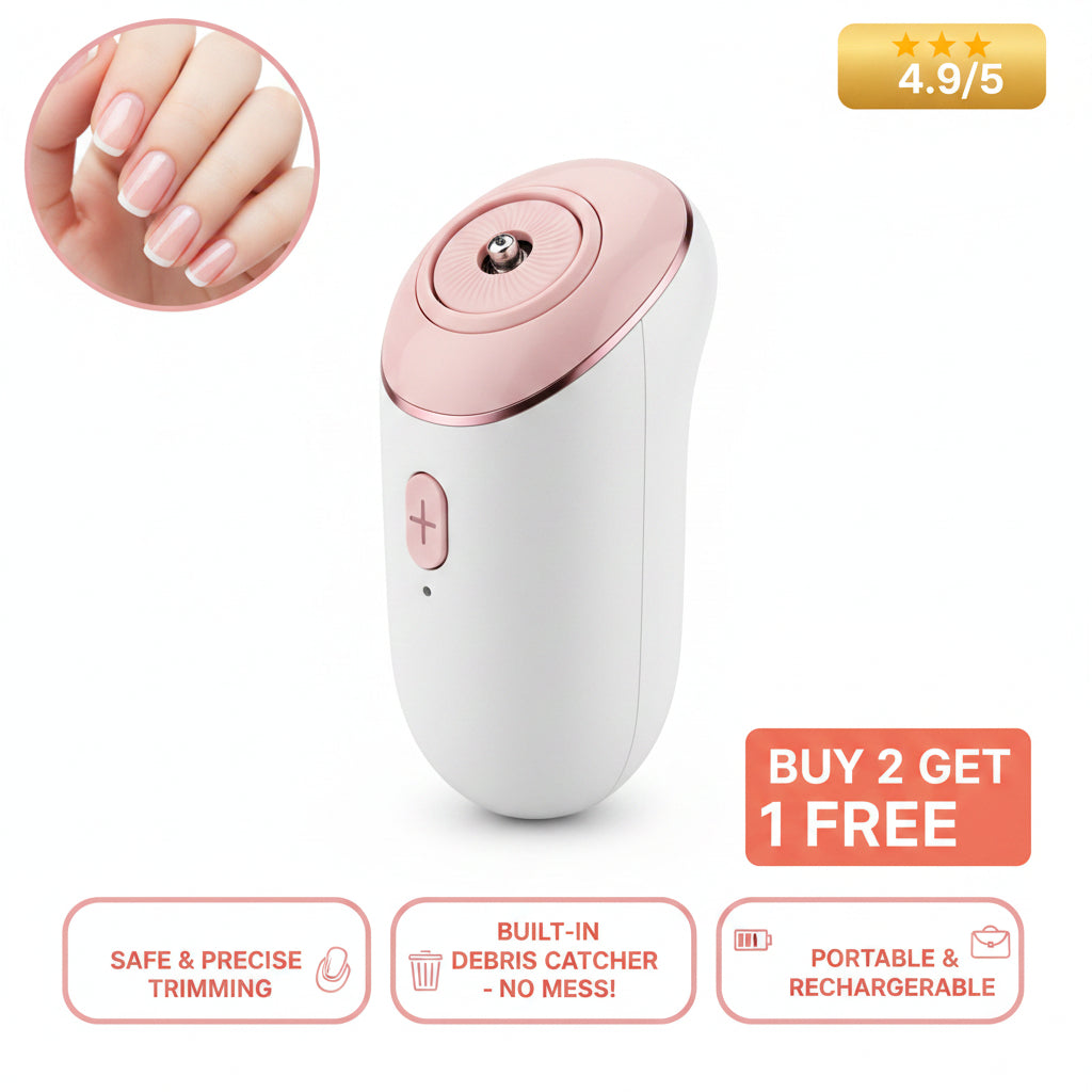 1 Pcs Electric Automatic Nail Clipper Manicure Nail Trimmer for Adult Finger Toe Scissors Pedicure Thick Nails Cutter Sharpener